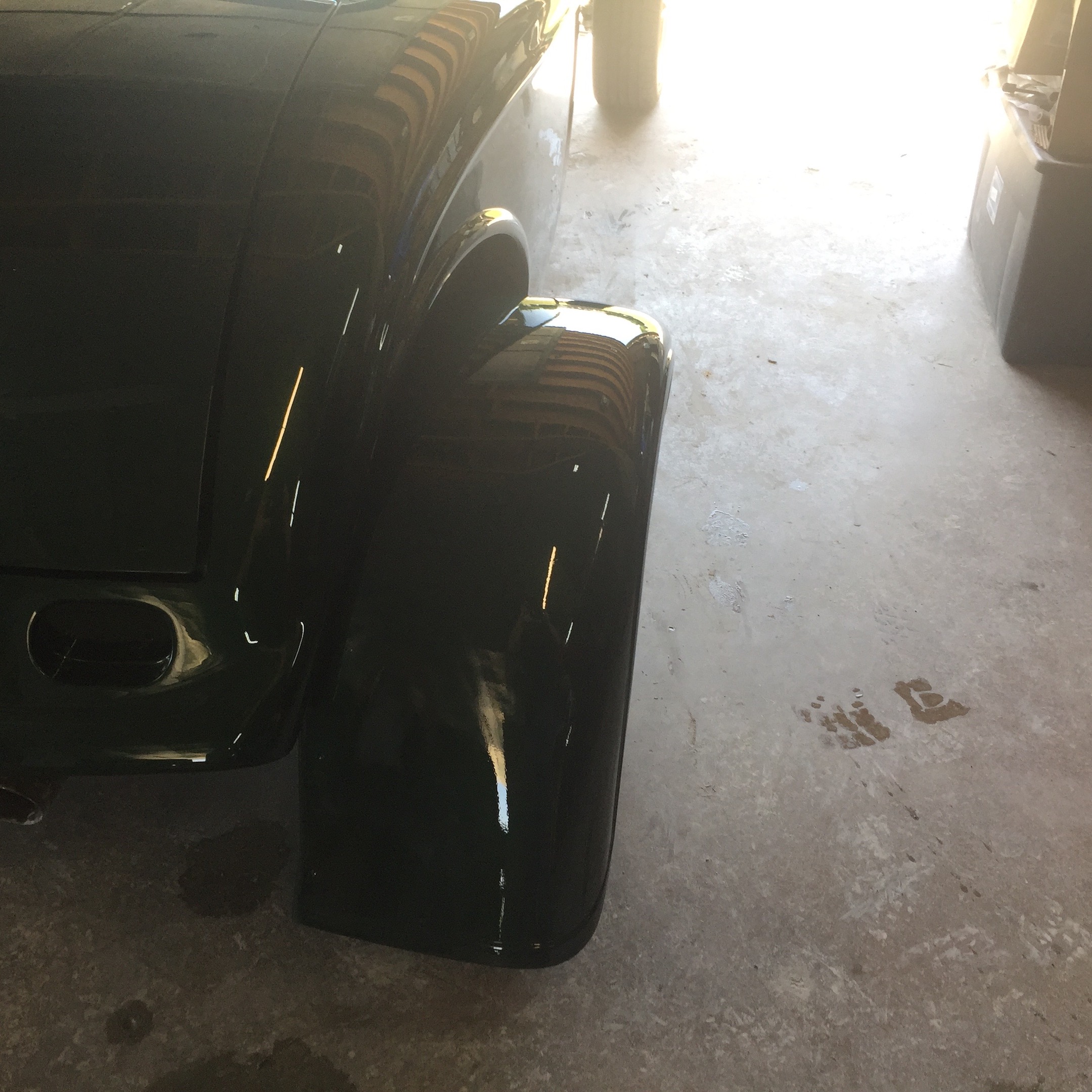 Rear Fenders, Fiberglass, Body, and Paint Prep, 121 Rod & Restoration. Finish