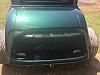 Trunk rear view, Fiberglass, Body, and Paint Prep, 121 Rod & Restoration. Finish