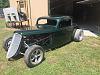 Driver's side, Fiberglass, Body, and Paint Prep, 121 Rod & Restoration. Finish