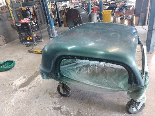 Fiberglass, Body, and Paint Prep, 121 Rod & Restoration. Color Sanding