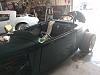 Driver's side, Fiberglass, Body, and Paint Prep, 121 Rod & Restoration. Finish