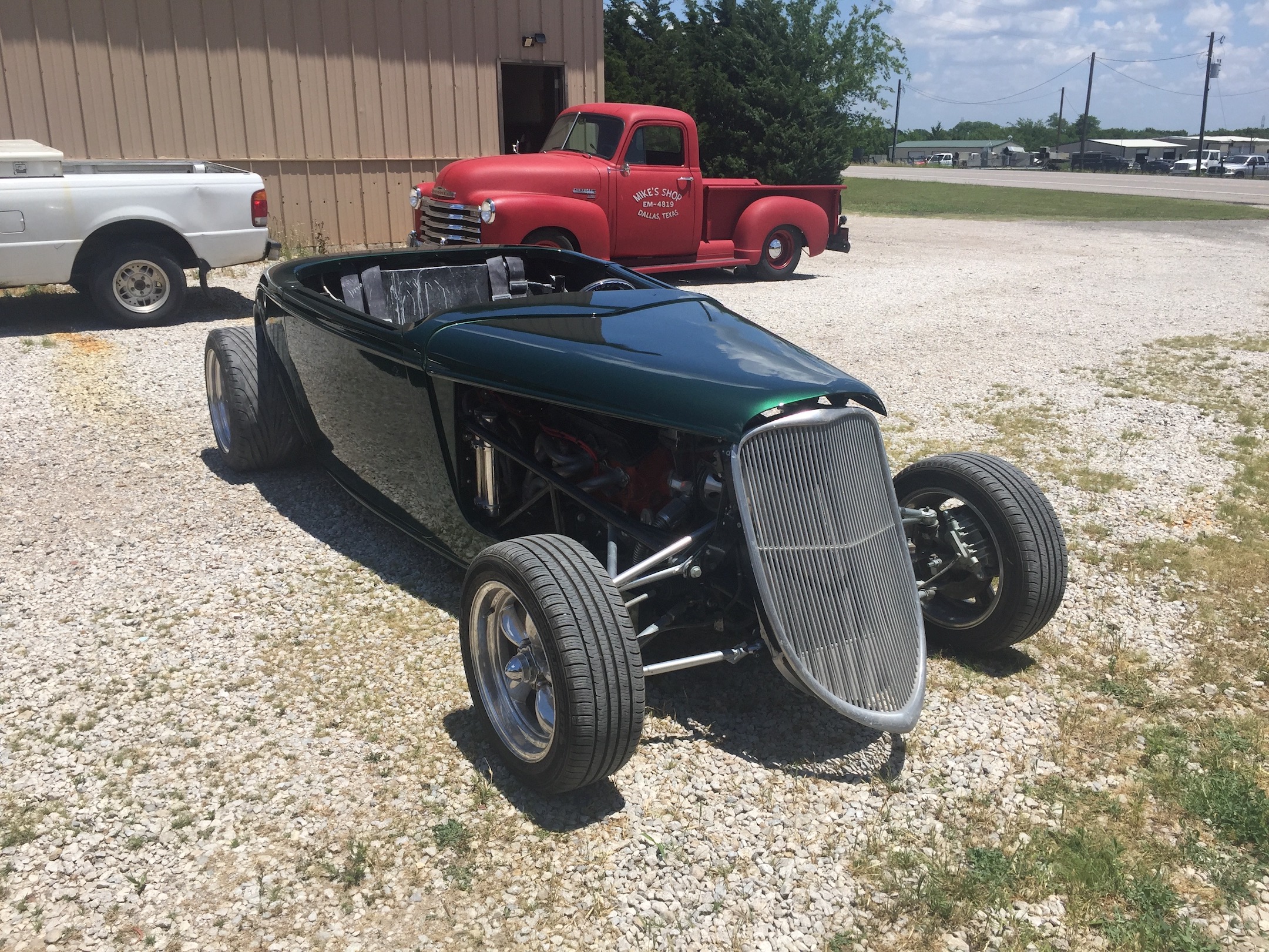 Fiberglass, Body, and Paint Prep, 121 Rod & Restoration. Finish