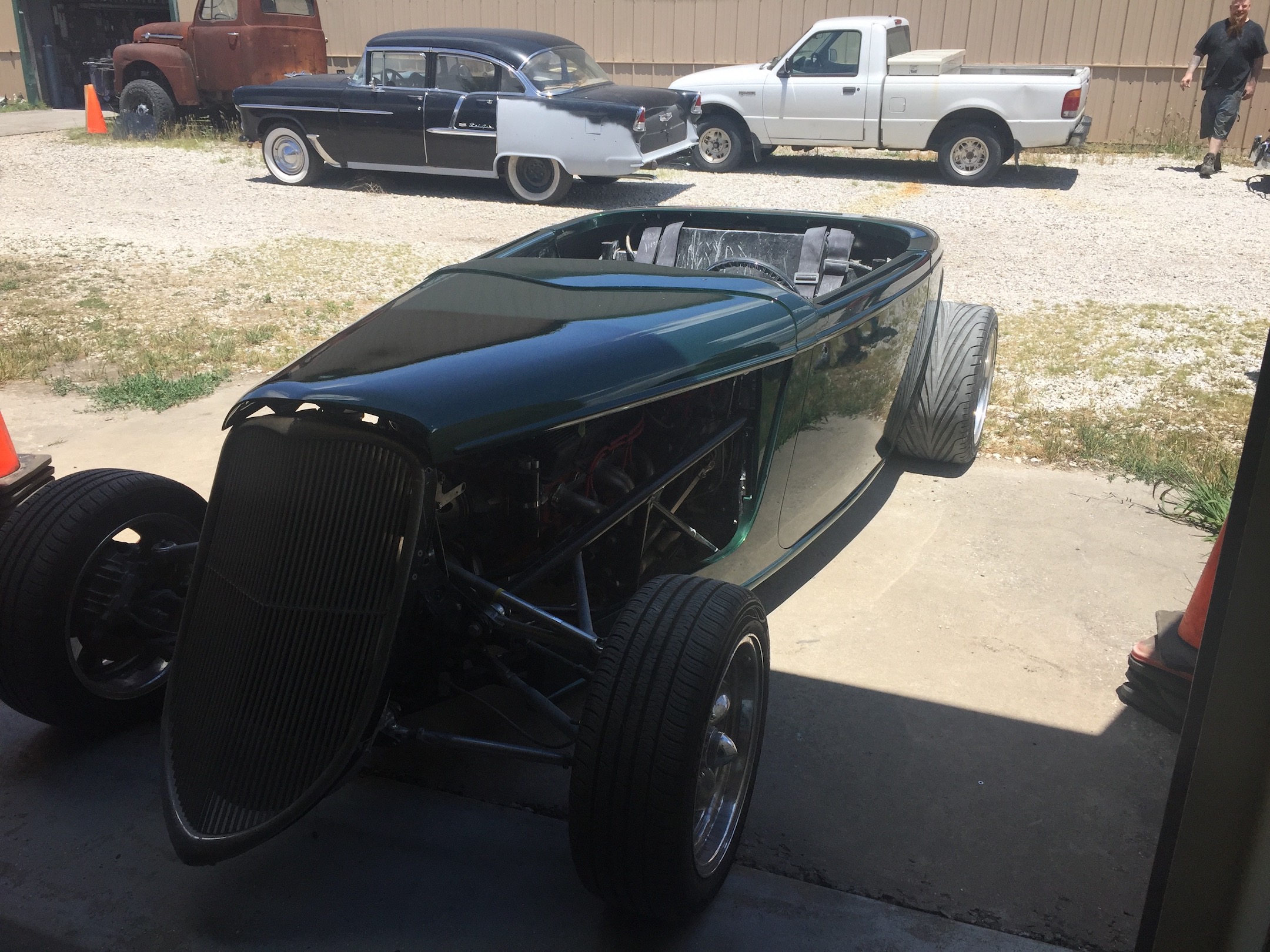 Fiberglass, Body, and Paint Prep, 121 Rod & Restoration. Finish