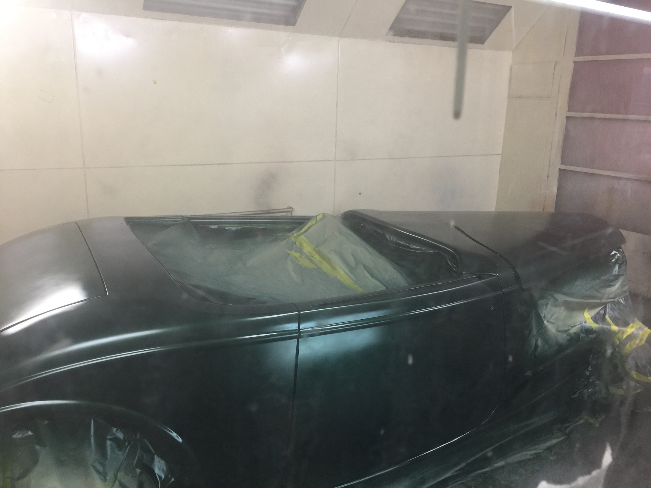 Fiberglass, Body, and Paint Prep, 121 Rod & Restoration. Finish