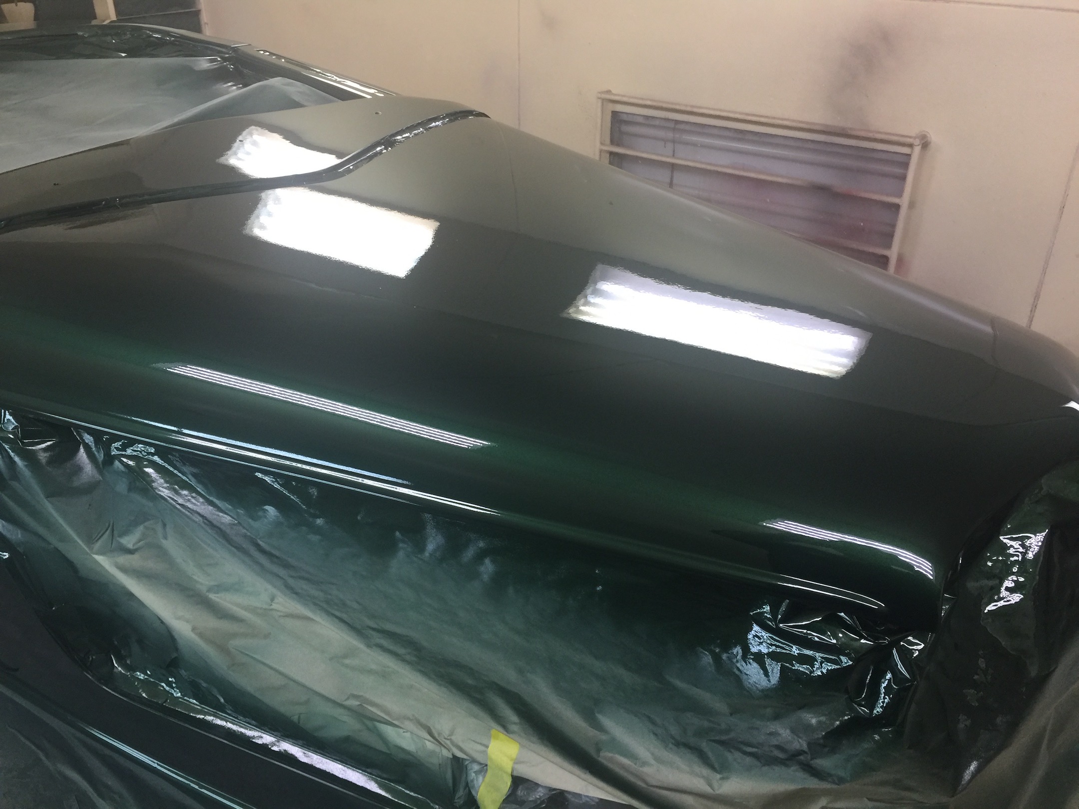 Fiberglass, Body, and Paint Prep, 121 Rod & Restoration. Color Coating.