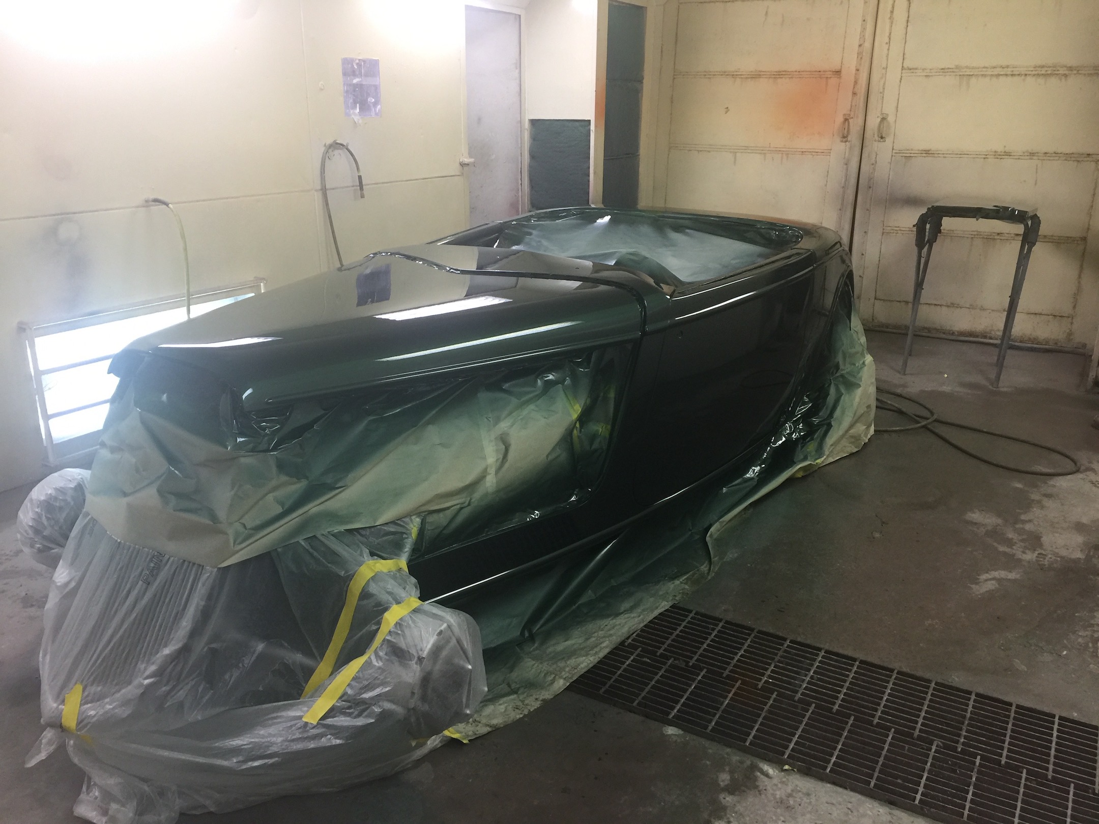 Fiberglass, Body, and Paint Prep, 121 Rod & Restoration. Color Coating.