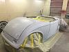 Fiberglass, Body, and Paint Prep, 121 Rod & Restoration. Primer Coat