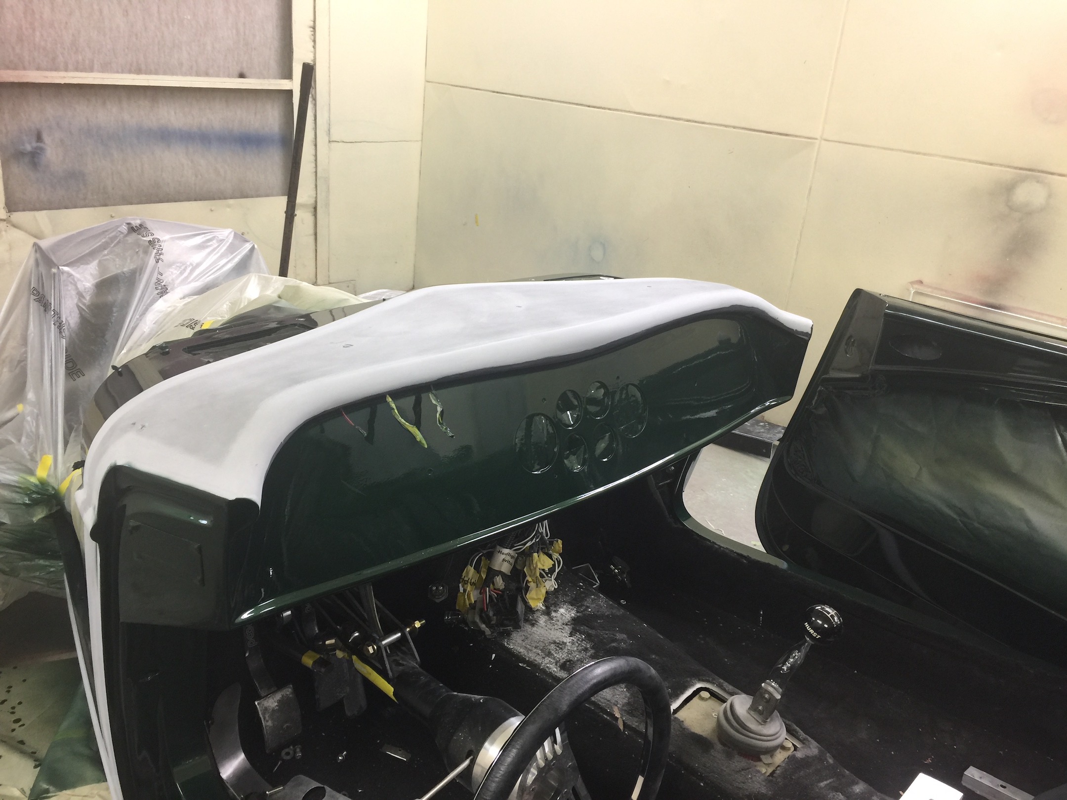 Fiberglass, Body, and Paint Prep, 121 Rod & Restoration. Jambing and Edging.