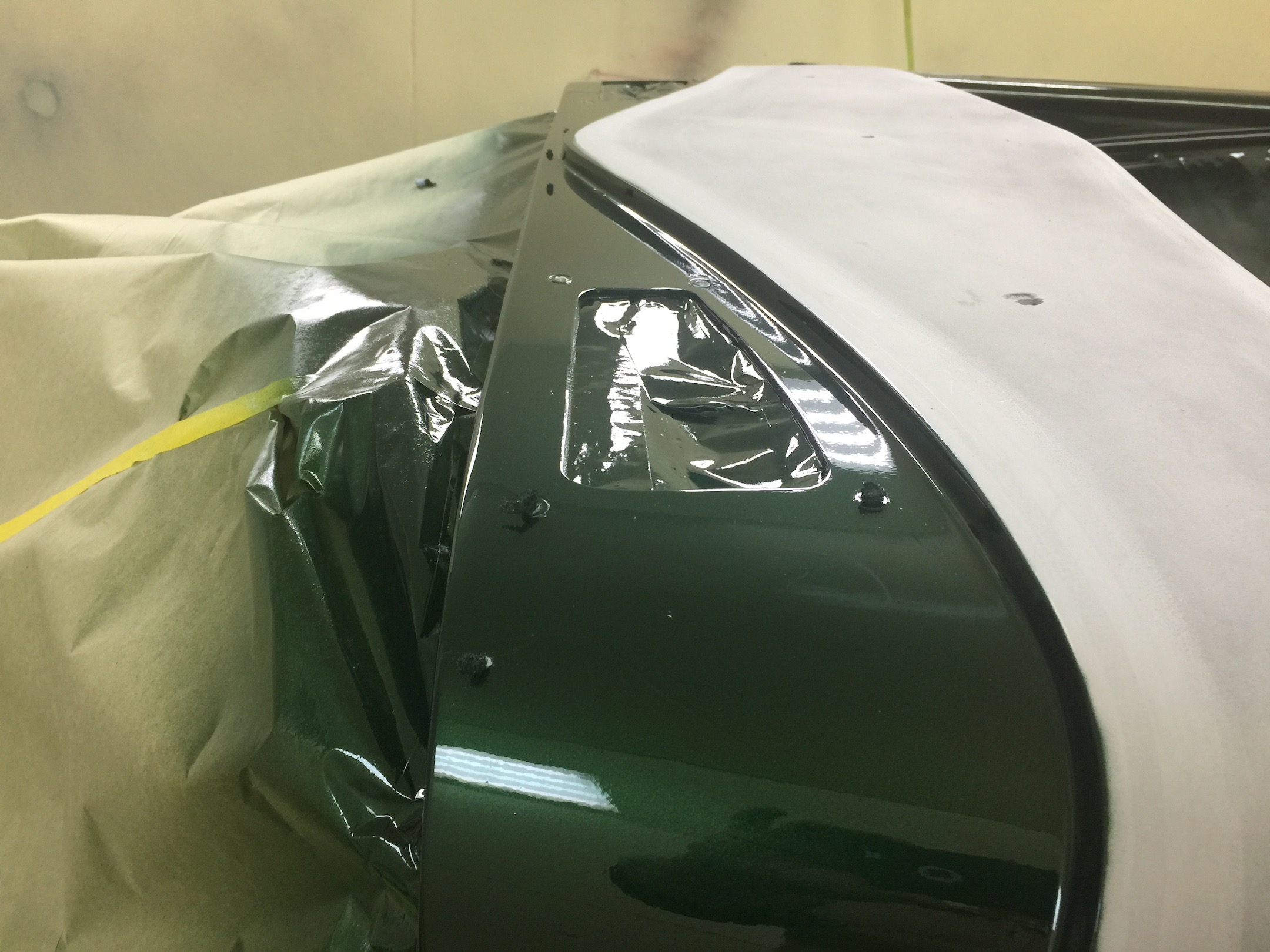 Fiberglass, Body, and Paint Prep, 121 Rod & Restoration. Jambing and Edging.