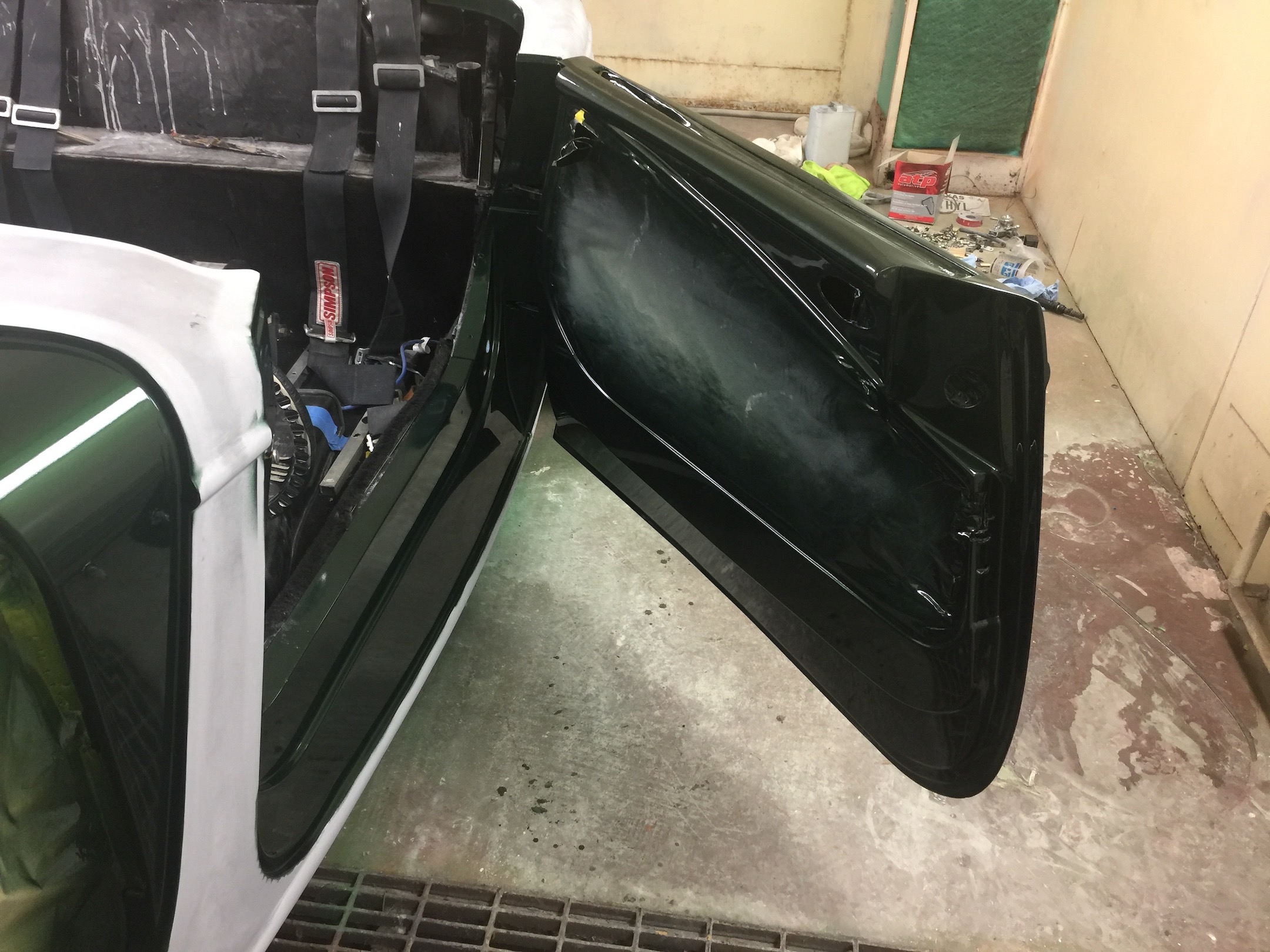 Fiberglass, Body, and Paint Prep, 121 Rod & Restoration. Jambing and Edging.