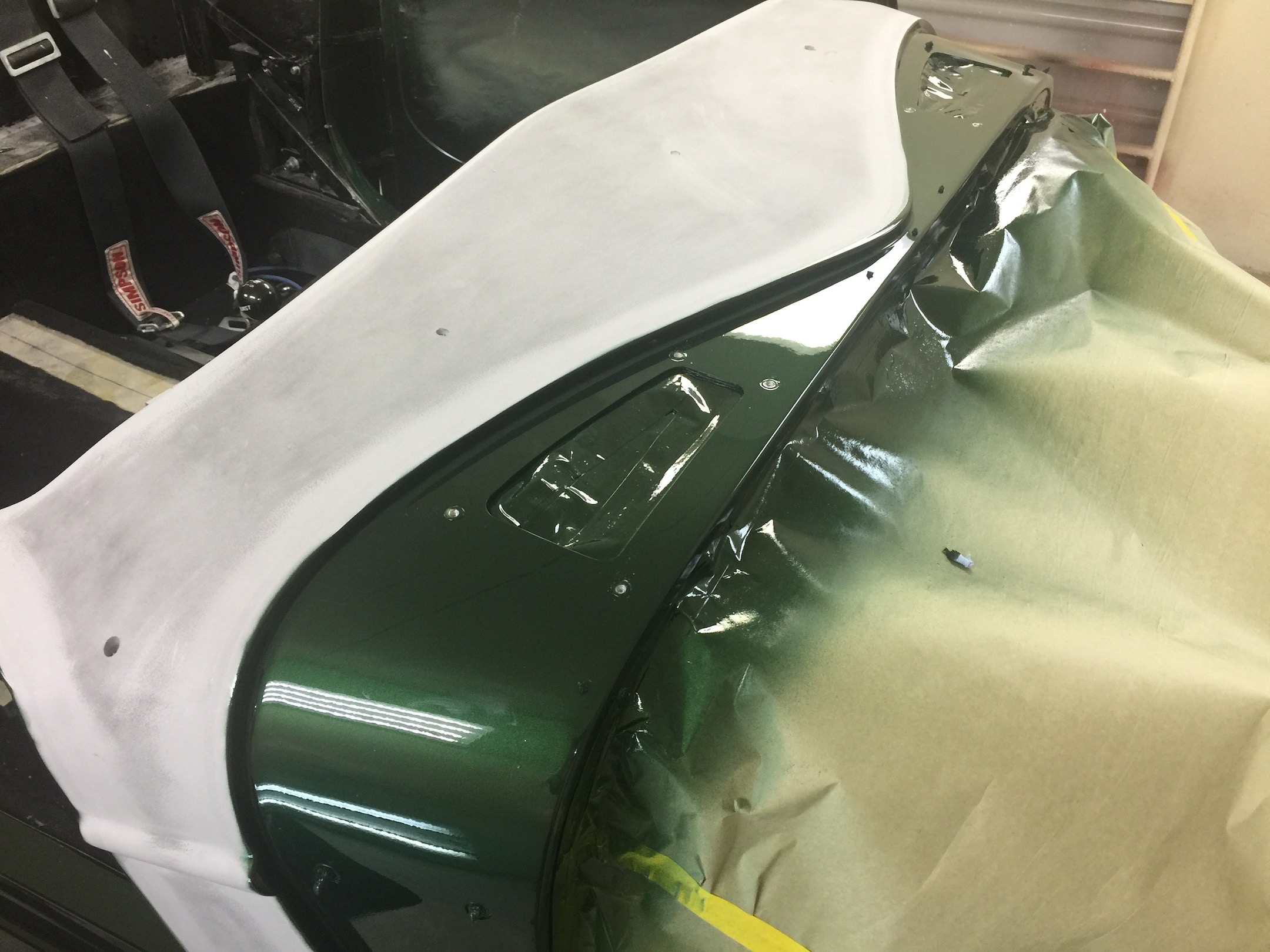 Fiberglass, Body, and Paint Prep, 121 Rod & Restoration. Jambing and Edging.