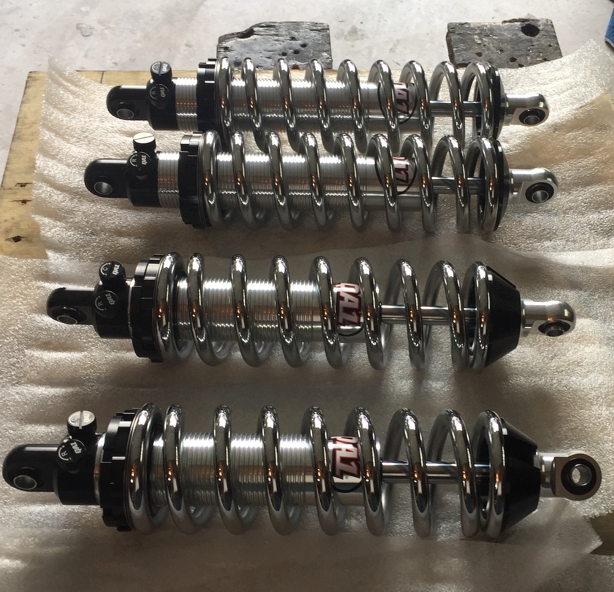 Double adjustable QA1's from Innovative Rodding Specialists