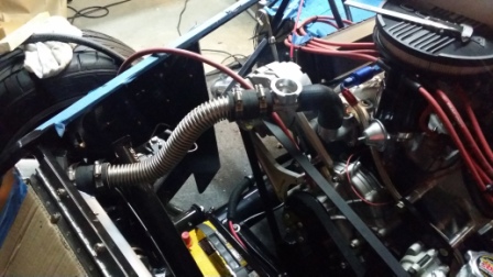 radiator fill and lines