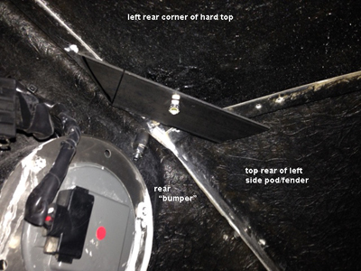 hardtop rear mount