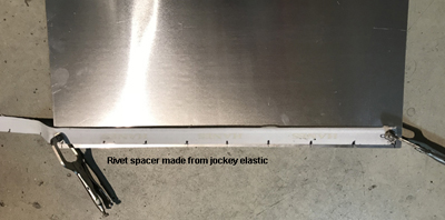 Rivet spacer