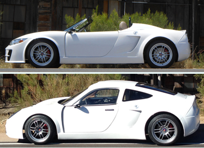 Roadster 2 coupe